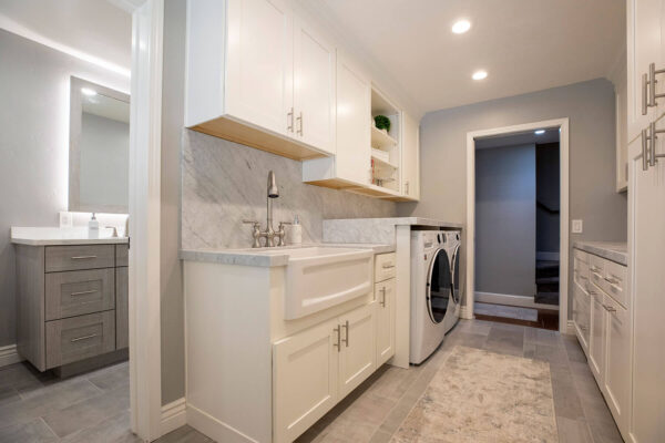 bathroom remodel - laundry room