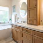 Bathroom remodel - bath tub and vanity