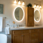 Bathroom remodel - bath tub and vanity