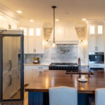 Kitchen Remodel wine fridge