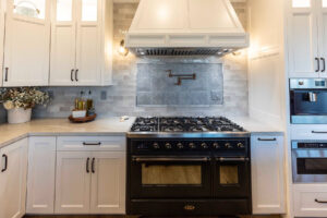 White Painted Kitchen Cabinet